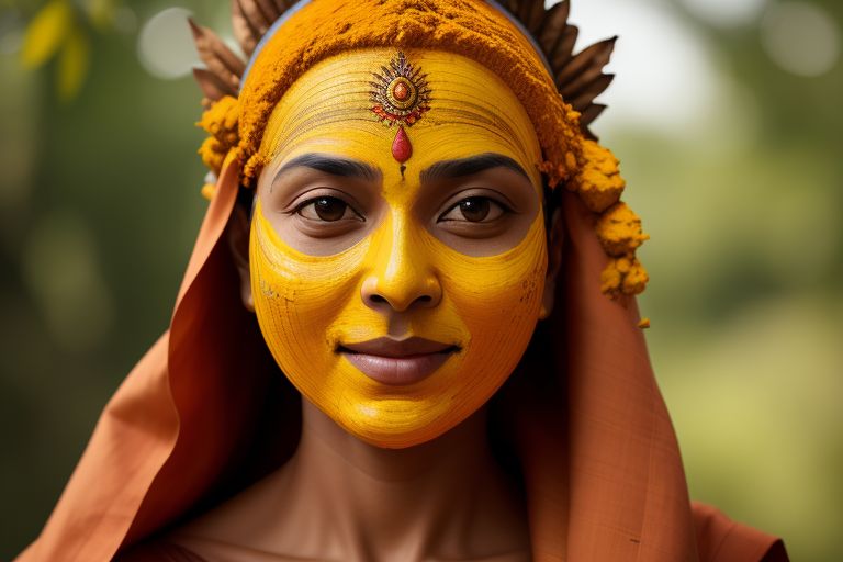 Radiant Skin with the Traditional Indian Turmeric Face Mask